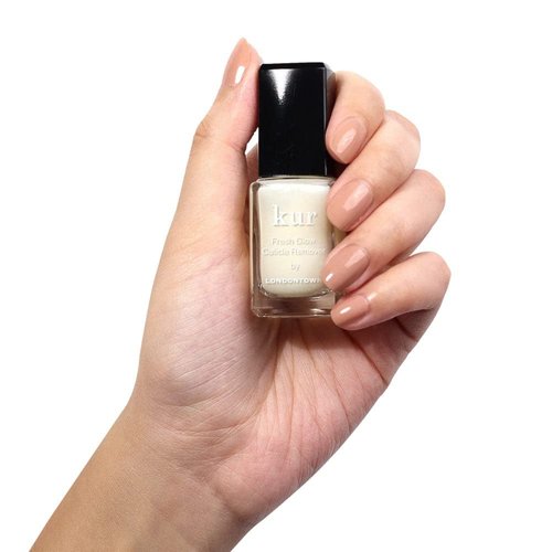 LONDONTOWN Cuticle Remover Cuticle Softener Instant Cuticle Remover for Quick and Easy Cuticle Care Gentle, Effective Formula for Overworked or Brittle Nails Fresh Glow 0.4 fl. oz.