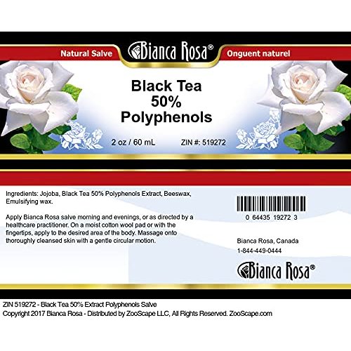 Black Tea 50% Polyphenols Salve (2 oz, ZIN: 519272) - 2 Pack