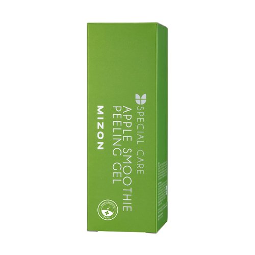 MIZON Apple Smoothie Peeling Gel,Smooth Skin, Glowing Skin, Elasticity, Natural Peeling. Mild Peeling, Gentle Exfoliation, Deep Cleansing (120ml, 4.1 fl oz)