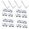 12-Piece Spark Plug Wire Separator and Holder Set for 8mm 9mm 10mm Spark Plug Wire Holder Clips - Keep your wires organized and protected! (silver)