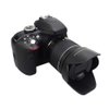 JJC HB-N106 Reversible Dedicated Lens Hood Shade for Nikon AF-P DX 18-55mm f/3.5-5.6G VR, AF-P DX 18-55mm f/3.5-5.6G Lens on Nikon D3500 D3400 D5600 D7500 Camera (NOT for Older Nikon 18-55mm Lens)