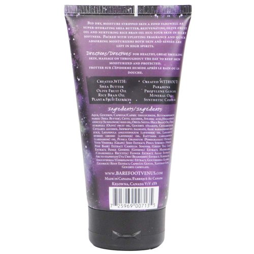 Barefoot Venus Shea butter body lotion 150 ML (Lavender Smoke)
