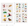 24 Sheets Bug Temporary Tattoos, Birthday Decorations Insect Bees Beetles Bug Party Favors