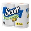 Scott Rapid Dissolve Toilet Tissue (Pack of 4 rolls)