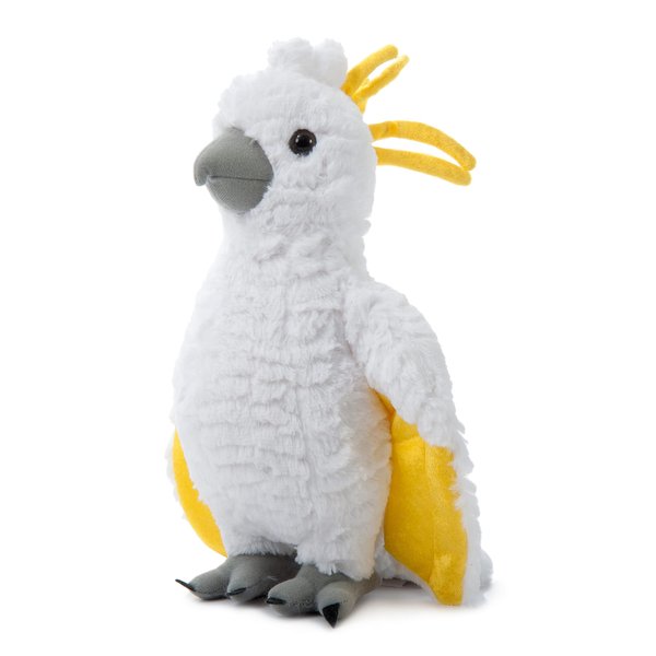 The Petting Zoo Cockatoo Stuffed Animal, Gifts for Kids, Wild Onez Zoo Animals, Cockatoo Plush Toy 12 inches