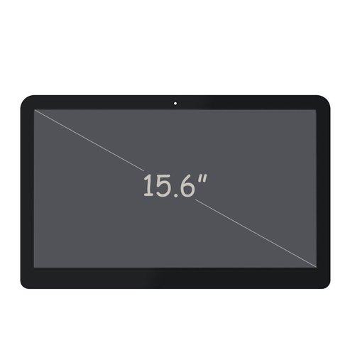 FirstLCD LCD Touch Screen Replacement 862644-001 for (HP) Pavilion x360 15-BK 15-BK193MS 15-BK010NR 15-BK074NR Display Digitizer Assembly 15.6" FHD +Control Board +Bezel