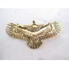 Generic Silver or bronze metal eagle bird hair clip barrette (Primary color: Silver), 1 Count (Pack of 1)