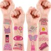Y2K 2000 Temporary Tattoos for Teen Girls | 96PCS Birthday Party Decorations Supplies Party Favors 00s Pink Cute Gifts Classroom School Prizes Themed Christmas Tattoos Sticker
