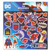 DC Comics Superman Party Favors for Kids - Bundle with 200 Superman Stickers Featuring Superman for Arts and Crafts, Party Favors, and More | Superman Party Supplies for Boys