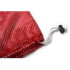 Handy Laundry Mesh Equipment Bag, Red - 32 x 36 - Adjustable, sliding drawstring cord closure. Perfect mesh bag for parent or coach, making it easy to transport.