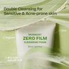 Orien Mugwort Zero Film Cleansing Foam 5.07 fl.oz, 150ml ㅣDaily Makeup Blackhead Removal No pore clogging Korean skincare double cleansing