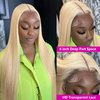 MYDIVA 613 13x6 Lace Front Wig Human Hair 28 inch Straight Blonde Lace Front Wigs Human Hair 180% Density 613 HD Lace Frontal Wig Blonde Wig Human Hair Pre Plucked With Baby Hair