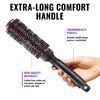 Ergo Super Gentle Round Brush for Blow Out - Salon Quality Hair Brushes for Women - Roller Brush for Blow Drying - Wet and Dry Hair Styling - Volumizing Hair Care Blowout Brush - ERG33:1.25"