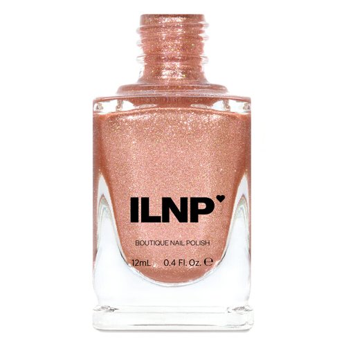 ILNP Chelsea - Pale Rose Gold Holographic Metallic Nail Polish