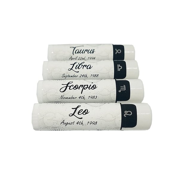 Zodiac Lip Balms | All-Natural Beeswax Lip Balm