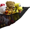 Simple Houseware 2 PK - Stuffed Animals Jumbo Toy Storage Hammock, Black