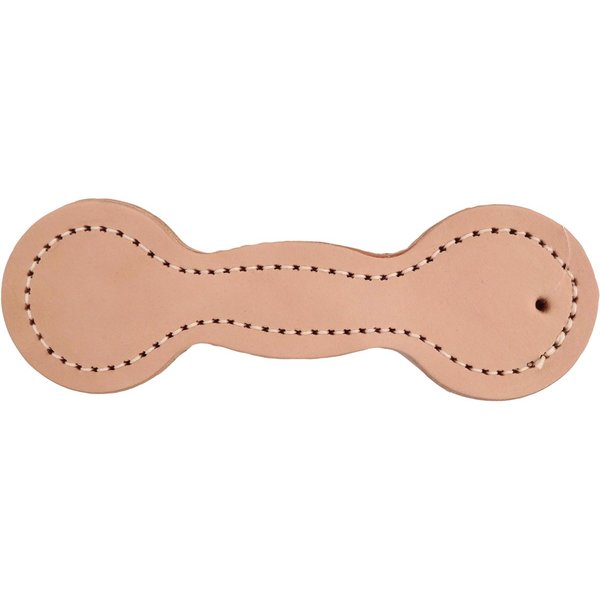 Auburn Leathercrafters Leather Dog Toy - Dumbell