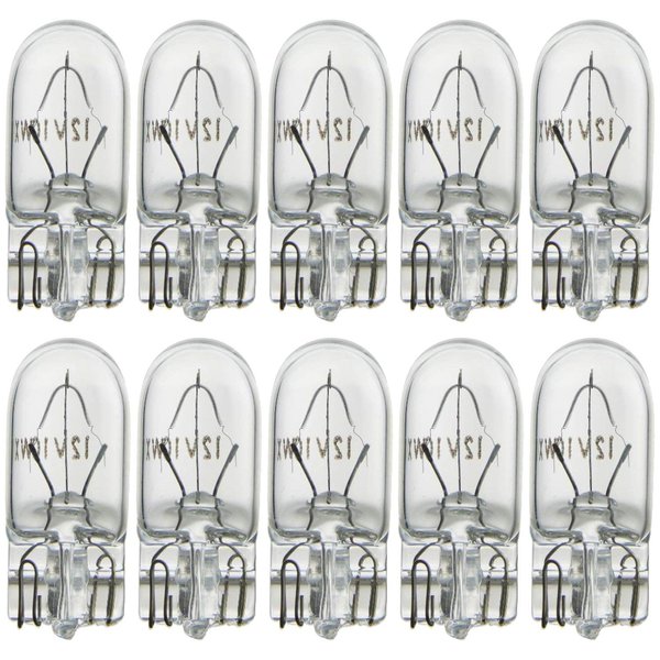 Sunlite Sunlite XEL/5W/24V/WG/C 5 Watt 24 Volt T3.25 Xelogen Wedge Light Bulb, Clear(Pack of 10)