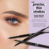 e.l.f, Ultra Precise Brow Pencil, Creamy, Micro-Slim, Precise, Defines, Creates Full, Natural-Looking Brows, Tames and Combs Brow Hair, Neutral Brown, 0.002 Oz
