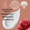 Sandalwood Rose Body Butter - Ultra-Moisturizing Skin Nourishment- Cocoa butter, Shea Butter, Mysterious Sandalwood + Delicate Rose (8 oz)