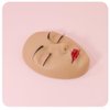 ANNAFRIS Lash Mannequin Head,Eyelash Mannequin Head with Eyelids,Lash Extension Training Practice Head,4 Pairs Removable Eyelids,Skin Color