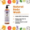 Beessential Natural Body Wash, Lavender, Sulfate-Free Bath and Shower Gel with Essential Oils for Men & Women, 16 oz