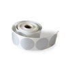Matte Silver Foil 2" Embossing Seal Stickers / 500 Round Blank Silver Color Coding Labels / 2" Circle Envelope Seals for Embossers/Made in The USA