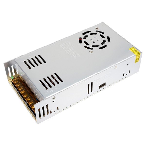 Rextin Switching Power Supply12V 400W 33A Regulated Transformer Led Driver SW for LED Strip Lights (400W)