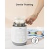HEYVALUE Bottle Warmer, Baby Bottle Warmer 10-in-1 Fast Baby Food Heater&Thaw BPA-Free Milk Warmer with IMD LED Display Accurate Temperature Control for Breastmilk or Formula for Bottles