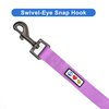 Pawtitas 6 FT Solid Color Leash for Puppy Leash Dog Leash Comfortable Handle Dog Training Leash 6 ft Dog Leash Extra Small Dog Leash/Small Dog Leash Orchid Dog Leash