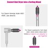 Round Volumizing Brush for Dyson for Airwrap HS01/HS05 Attachment, Part No.969489-01 970750-01 for Limp Flat Hair