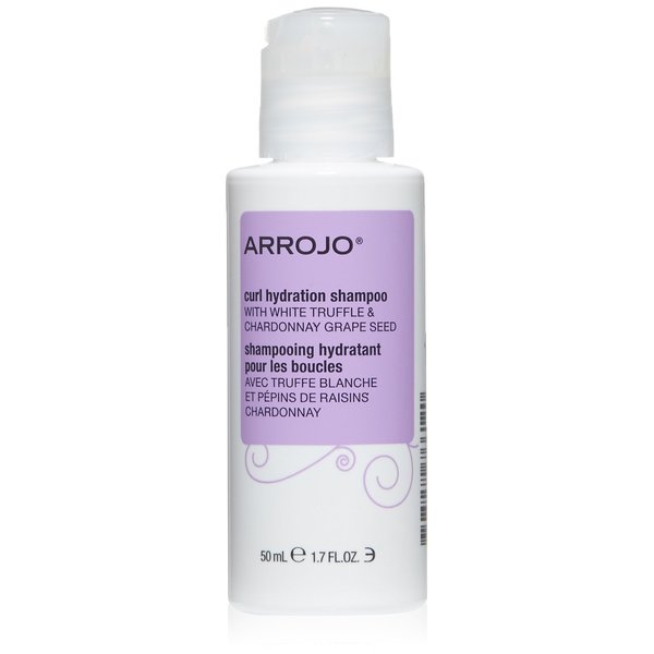 ARROJO Curl Hydration Curly Hair Shampoo – Paraben & Sulfate Free Shampoo – Anti Frizz Moisturizing Shampoo w/ White Truffle, Chardonnay Grape Seed – Wave-Defining Curl Shampoo (1.7 ounce)