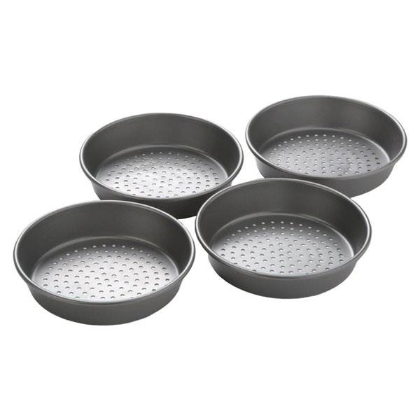 Chicago Metallic Professional Perforated Mini-Deep Dish Pizza Pan Set