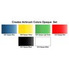 Createx Colors 5803-00 2 oz Opaque Airbrush Paint Set, 2 Ounce (Pack of 6), Multicolor, 12 Fl Oz