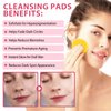 Turmeric Cleansing Pads Kojic Acid Turmeric Cleansing Pads, Face Turmeric & Kojic Acid Pads for Dark Spots, Glow Up Acne Scars, Unclog Pores, Enriched Vitamin C,Gentle & Non-Irritating 40 pads