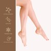 Skin Aesthetics Shea Butter & Coconut Foot Masks Moisturizing Socks - Moisturizes Tired, Dry & Cracked Feet, Exfoliating Hydrating Foot Mask - Cruelty Free Korean Skin Care - All Skin Types - 3 Pairs
