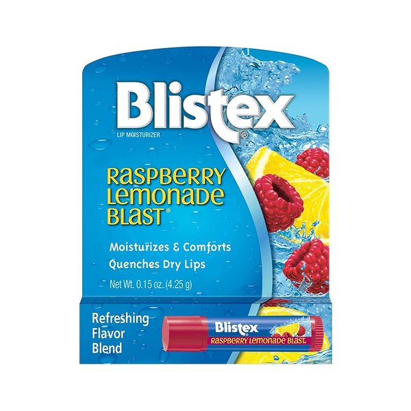 Blistex Raspberry Lemonade Blast Lip Protectant - 0.15oz Value Pack of 12