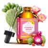 Leven Rose Vitamin E Oil Serum 100% Pure Organic All Natural for Face, Dry Skin Moisturizer, Hair & Nail Growth, Pure Makeup Remover, Cleansing Oil Large 4 oz