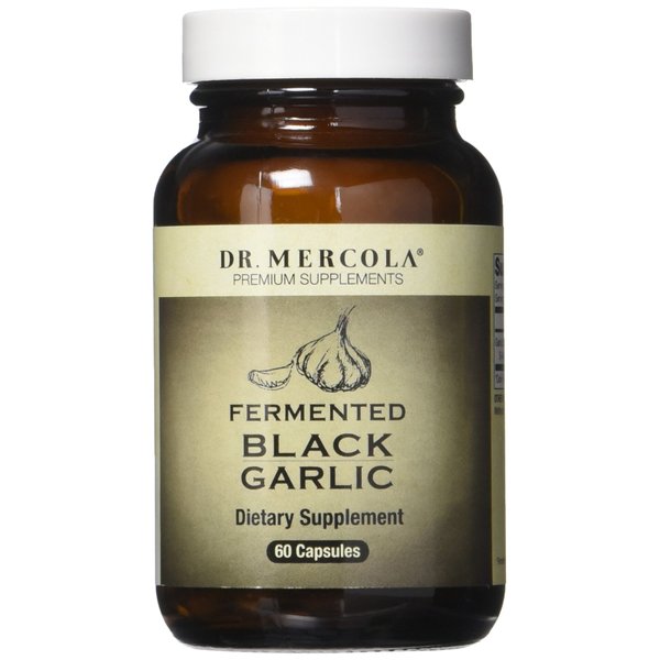 Dr. Mercola Fermented Black Garlic - 60 Capsules - 2 Bottles