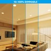 TORCHSTAR BR40 LED Light Bulbs, Indoor Flood Light, Dimmable, 3000K Warm White, 1400lm, E26 Base, Recessed Can Light, High Lumen, 17W (100W Eqv.), Flicker-Free, UL & Energy Star Listed, Pack of 4