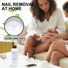 NXJ INFILILA Nail Polish Remover Non Acetone, Professional Nail Polish Remover, 6.76 Fl Oz Remover for Gel Nail Polish Manicure Salon Quality Effective, Double Seal Polish Remover