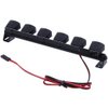 HobbyPark RC Car Light Bar Kit 6 LEDs Body Shell Roof Lights for 1/10 RC Crawler Car Truck Accessories