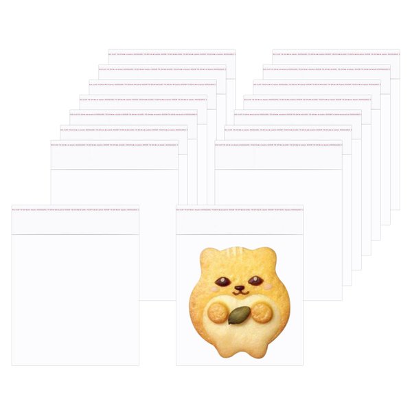 3" x 3" 200pcs Cellophane Self Seal Bags Small Adhesive Bags (18 Sizes to choose from) Clear Plastic Cello Bags 1 Mil for Jewelry Earrings Candies Bakery Cookies Gift