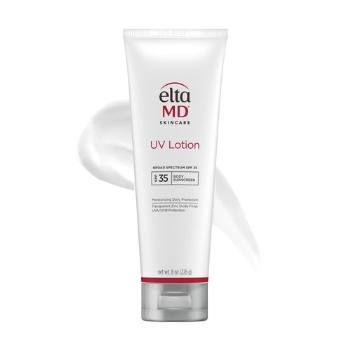 EltaMD UV Lotion Body Sunscreen, SPF 30+ Sunscreen Lotion, Made with Zinc Oxide and Hyaluronic Acid, 8.0 oz Pump