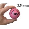 MAXFLO Premium Rubber Ball 3 Balls Pack Pinky Bouncy Ball Colorful Gift Box and Balls Combo Party Gift Supplies Solid Rubber High Bounce Pink Ball Wall Ball for Kids