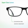 SAV Eyewear Men's Flex 2 5029 Black Reading Glasses