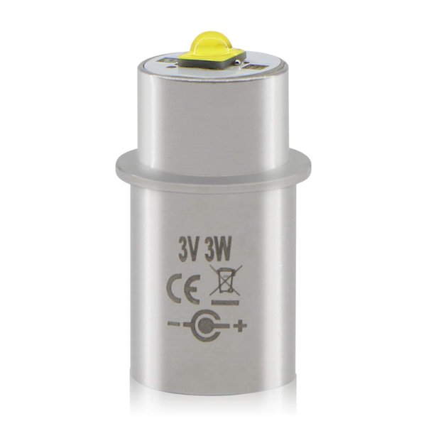 LudoPam LED Bulb XP-G3 LEDs Upgrade LED Flashliht Bulbs Compatible for 2 Cell D or C Maglite Flashlight Torch