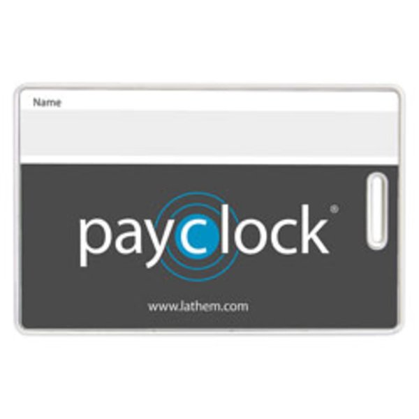 Lathem Proximity RFID Badges for Lathem PC600, PC700, FR650, FR700, CT70, CT72, CT74, PC50, PC60, Pack of 15 (RF-Badge) - White