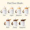 Beekman 1802 Milk Tint Face Primer with SPF 43, Light - Oxybenzone Free - 1 oz - Tinted Mineral SPF, Makeup Primer & Moisturizer - In Shade Light