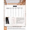 Dokotoo Cargo Pants Women High Waisted Baggy Wide Leg Dress Pants Women Womens TrousersPants Straight Leg Jeans for Women Trendy Baggy Y2K Trousers with Pockets Green